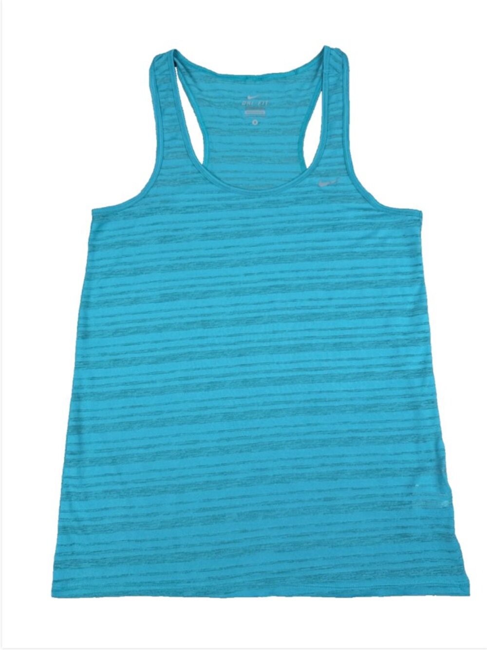 Nike Razor Back Tank Top Green Dri Fit Active Women's Small